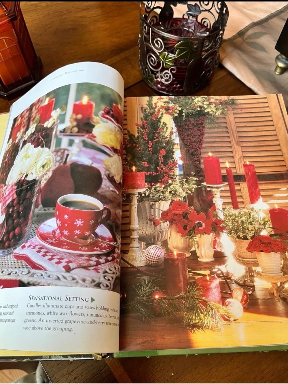 Southern Living Christmas 2003 Vintage Book of Recipes & Ideas for Holiday Decor